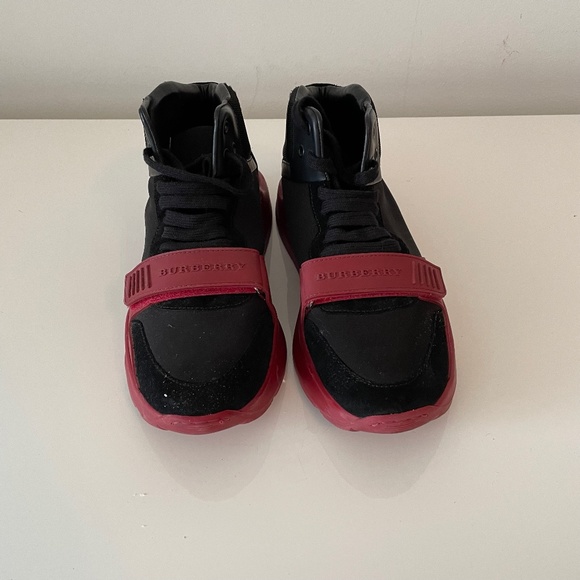 Burberry High Top Men's Sneakers - Picture 1 of 4